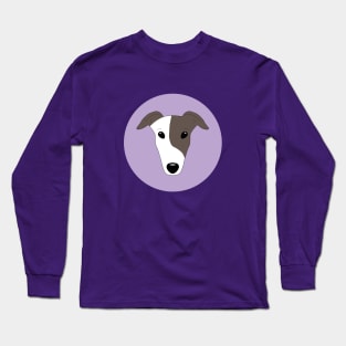 Greyhound face Long Sleeve T-Shirt